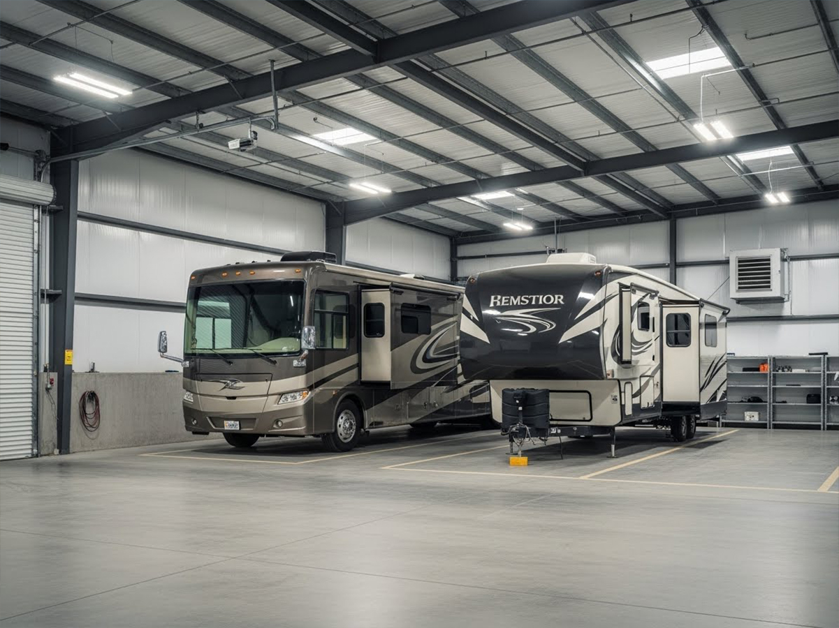 Indoor RV Storage
