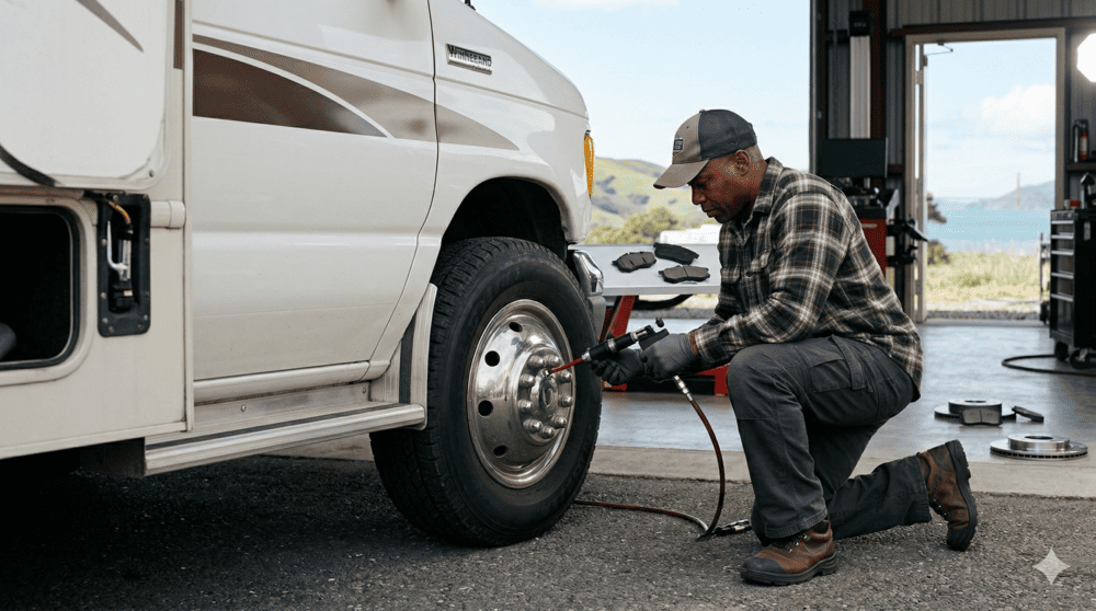 RV Brake Service Guide: Why It's Critical Before Spring Mountain Trips