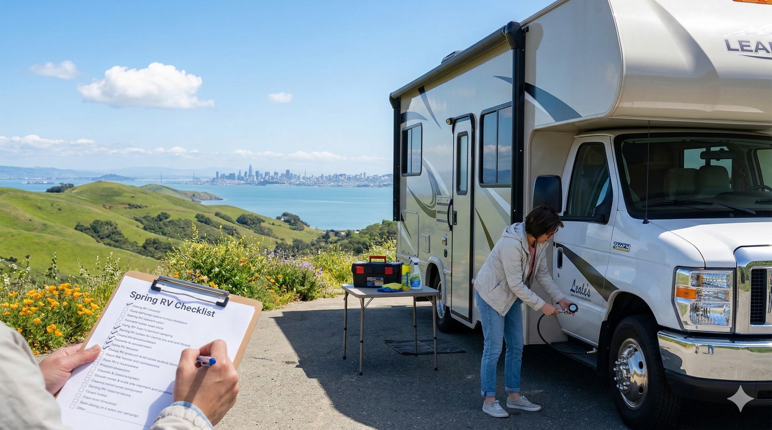 bay area spring rv preparation checklist