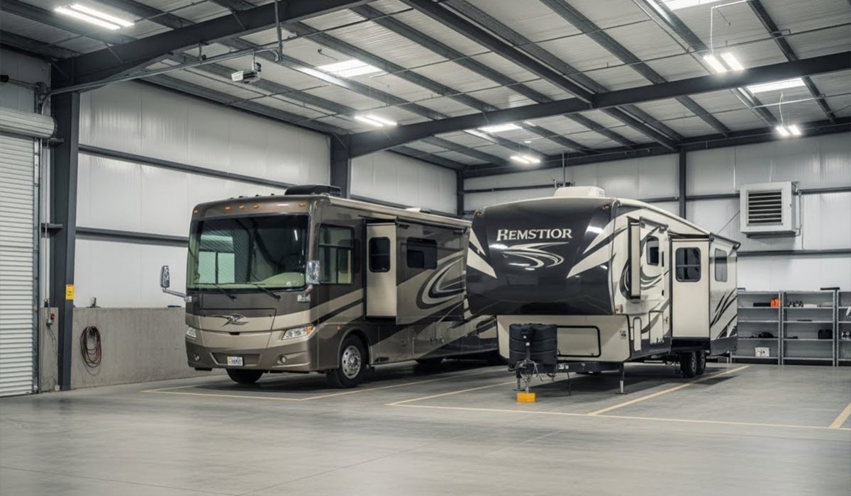 Indoor RV Storage